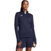 imageUnder Armour Boys ColdGear Armour Mock Long Sleeve TShirt Big KidsMidnight Navy