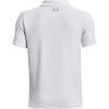 imageUnder Armour Boys Matchplay Golf Polo100 White  Mod Gray  Mod Gray