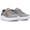 imageUnder Armour Kids Pre School Surge 4 Alternate Closure Running Shoes100 Mod GrayCastlerockPhoenix Fire