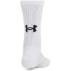 imageUnder Armour Kids Youth Training Cotton Crew Socks 6 Pairs100 White  White  Black