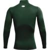 imageUnder Armour Mens ColdGear Armour Fitted MockForest GreenWhite