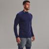 imageUnder Armour Mens ColdGear Armour Fitted MockMidnight Navy 410White