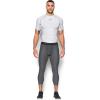 imageUnder Armour Mens HeatGear 34 LeggingsCarbon Heather 090Black