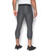 imageUnder Armour Mens HeatGear 34 LeggingsCarbon Heather 090Black