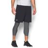 imageUnder Armour Mens HeatGear 34 LeggingsGray Black