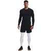 imageUnder Armour Mens HeatGear 34 LeggingsWhiteBlack