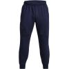 imageUnder Armour Mens Unstoppable Fleece Joggers  Breathable and StretchyMidnight Navyblack