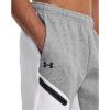 imageUnder Armour Mens Unstoppable Fleece Joggers  Breathable and StretchyMod GreyWhiteWhite