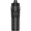 imageUnder Armour UA 28oz Playmaker Squeeze Insulated 2 Black Steel Camo OSFABlack