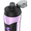 imageUnder Armour UA 28oz Playmaker Squeeze Insulated 2 Black Steel Camo OSFALight Purple