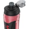 imageUnder Armour UA 28oz Playmaker Squeeze Insulated 2 Black Steel Camo OSFARed Dash