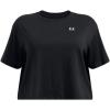 imageUnder Armour Womens Boxy Crop Logo Short Sleeve T Shirt001 Black   White