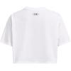 imageUnder Armour Womens Boxy Crop Logo Short Sleeve T Shirt100 White   Black