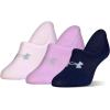 imageUnder Armour Womens Breathe Lite Ultra Low Socks MultipairsPink Foam Assorted 3pairs