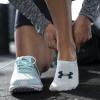 imageUnder Armour Womens Breathe Lite Ultra Low Socks MultipairsWhiteRetro PinkJet Gray 3pairs