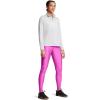 imageUnder Armour Womens HeatGear High Waisted Pocketed NoSlip Leggings572 Vivid Magenta   White