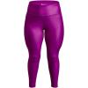 imageUnder Armour Womens HeatGear High Waisted Pocketed NoSlip Leggings577 Strobe   Tempered Steel