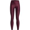 imageUnder Armour Womens HeatGear High Waisted Pocketed NoSlip Leggings600 Dark Maroon   Black