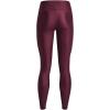 imageUnder Armour Womens HeatGear High Waisted Pocketed NoSlip Leggings600 Dark Maroon   Black