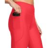 imageUnder Armour Womens HeatGear High Waisted Pocketed NoSlip Leggings713 Racer Red   Black