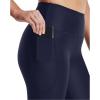 imageUnder Armour Womens HeatGear High Waisted Pocketed NoSlip LeggingsMidnight Navy 410White