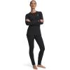 imageUnder Armour Womens Packaged Base 30 Leggings002 Black   White