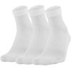 imageUnder Armour unisexadult Training Cotton Quarter Socks MultipairsWhite 3pairs