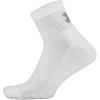imageUnder Armour unisexadult Training Cotton Quarter Socks MultipairsWhite 3pairs
