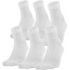 imageUnder Armour unisexadult Training Cotton Quarter Socks MultipairsWhite 6pairs