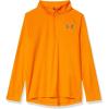 imageUnder Armour Boys Tech 20 12 ZipPersimmon 844Pitch Gray
