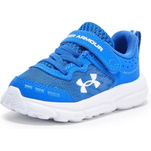 imageUnder Armour Baby Boys Assert 10 Alternate Closure Sneakers402 Team RoyalBlackWhite