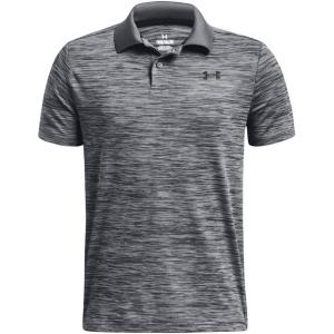imageUnder Armour Boys Matchplay Golf Polo012 Pitch Gray Light Heather   Black