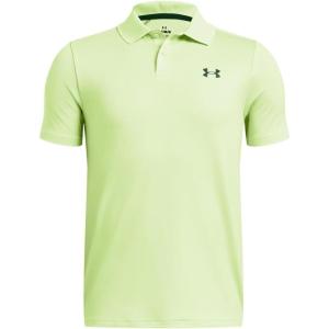 imageUnder Armour Boys Matchplay Golf Polo304 Morph Green   Forest Green