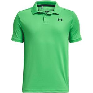 imageUnder Armour Boys Matchplay Golf Polo316 Green Screen   Midnight Navy