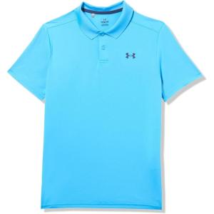 imageUnder Armour Boys Matchplay Golf Polo452 Ether Blue   Midnight Navy