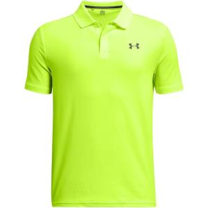 imageUnder Armour Boys Matchplay Golf Polo731 Highvis Yellow   Pitch Gray