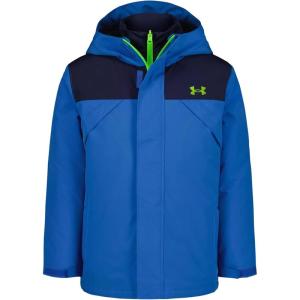 imageUnder Armour Boys Print Westward 3in1 JacketBlue Atlantis