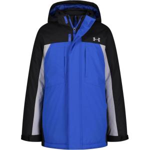 imageUnder Armour Boys Print Westward 3in1 JacketRoyal Colorblock