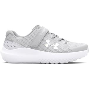 imageUnder Armour Kids Pre School Surge 4 Alternate Closure Running Shoes100 Halo GrayWhiteIridescent