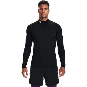 imageUnder Armour Mens ColdGear Armour Fitted MockBlack 001White