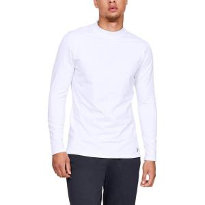 imageUnder Armour Mens ColdGear Armour Fitted MockWhite