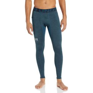 imageUnder Armour Mens HeatGear 34 LeggingsBlue Note 413Reflective