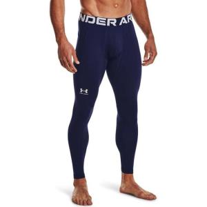 imageUnder Armour Mens HeatGear 34 LeggingsMidnight NavyWhite