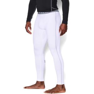 imageUnder Armour Mens HeatGear 34 LeggingsWhite Steel