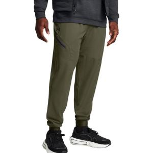 imageUnder Armour Mens Unstoppable Fleece Joggers  Breathable and Stretchy0390  Marine Od Green