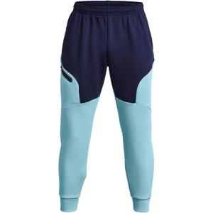 imageUnder Armour Mens Unstoppable Fleece Joggers  Breathable and StretchyBlizzard  Midnight Navy  Black  490