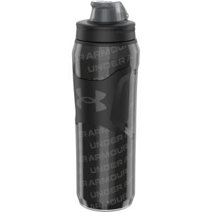 imageUnder Armour UA 28oz Playmaker Squeeze Insulated 2 Black Steel Camo OSFABlack