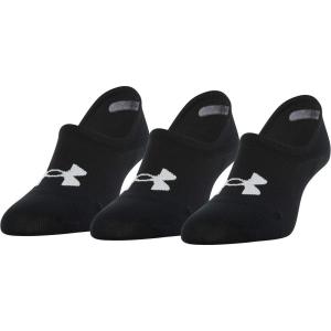 imageUnder Armour Womens Breathe Lite Ultra Low Socks MultipairsBlackWhite 3pairs