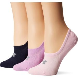 imageUnder Armour Womens Breathe Lite Ultra Low Socks MultipairsPink Foam Assorted 3pairs