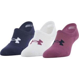 imageUnder Armour Womens Breathe Lite Ultra Low Socks MultipairsPink Quartz Assorted 3pairs